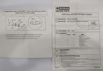 PORTA BICICLETA NISSAN PATHFINDER 96-04