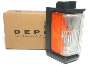 LENS FRONT COMB.LAMP LH